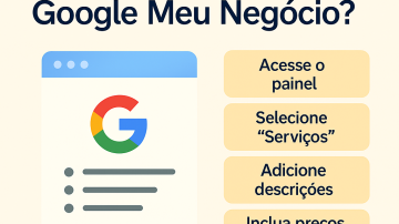 Como adicionar serviços detalhados no Google Meu Negócio?