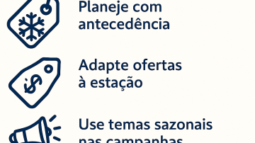 Como criar campanhas sazonais para lavanderias?