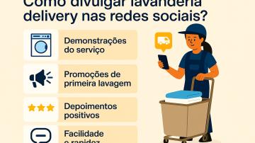 Como divulgar lavanderia delivery nas redes sociais?