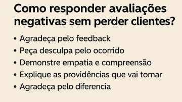 Como responder avaliações negativas sem perder clientes?