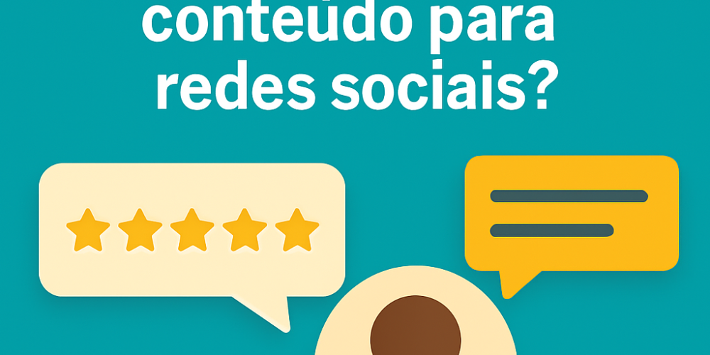 Como transformar avaliações em conteúdo para redes sociais?