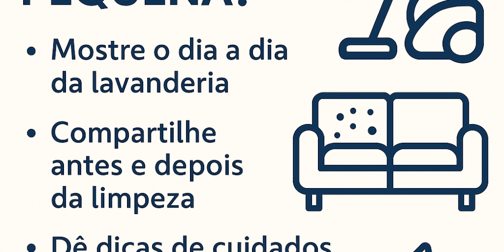 Como usar Instagram para lavanderia pequena?
