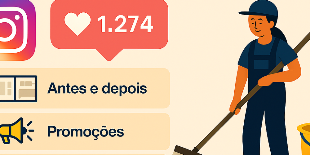 O que postar no Instagram como diarista profissional?