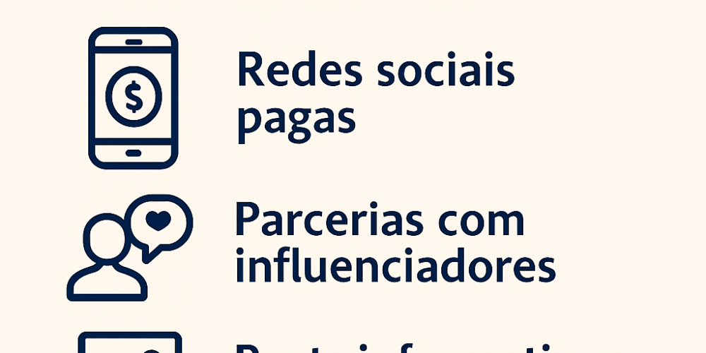 Quais as melhores formas de divulgar esse serviço online?
