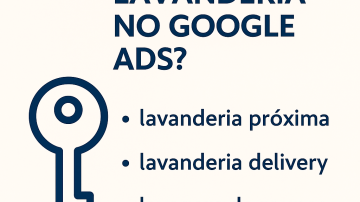 Quais as melhores palavras-chave para lavanderia no Google Ads?
