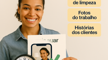 Quais são os melhores horários para postar sobre limpeza?