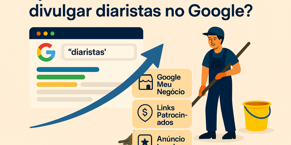 Qual a melhor forma de divulgar diaristas no Google?