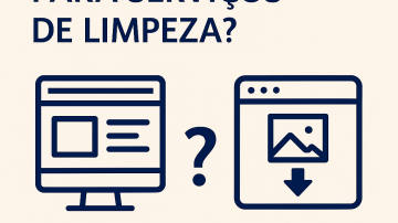 Site ou landing page: o que funciona melhor para serviços de limpeza?
