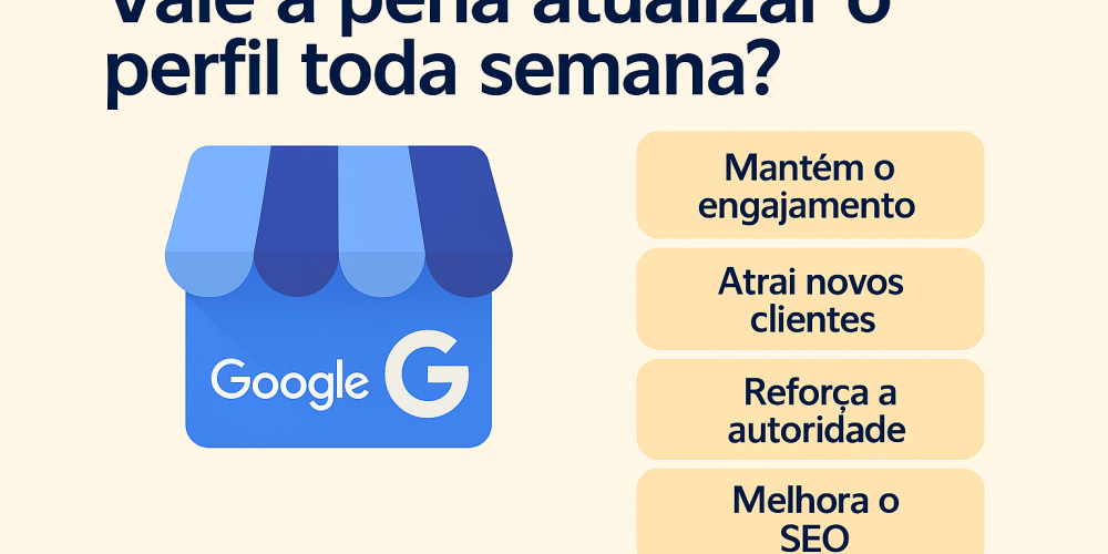 Vale a pena atualizar o perfil toda semana?